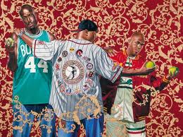 Kehinde Wiley at the Daniel Templon Gallery, Paris