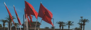 Flags Morocco