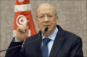 Tunisian voters expect their new president, Beji Caid Essebsi, to address jobs, security and the cost of living.  [AFP/Fethi Belaid] 