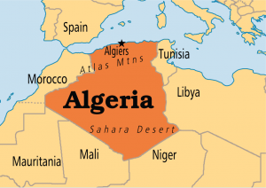 Algeria map