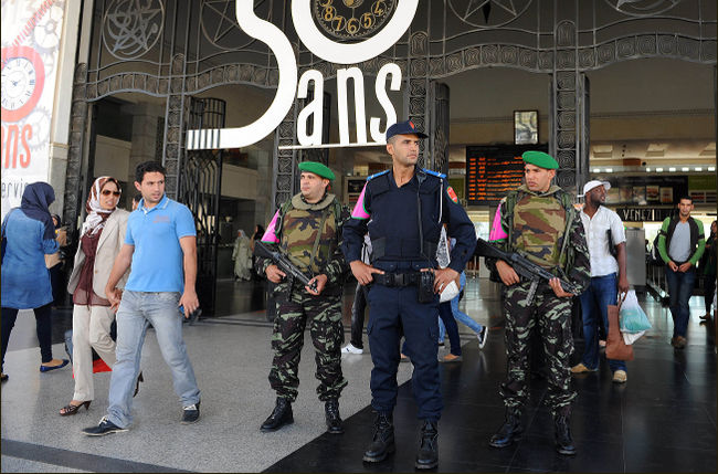Moroccan Army Deploy To Street