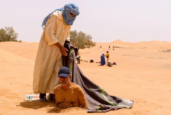 Well In The Desert:  A Healthy Soak In Saharan Sands