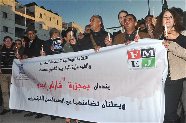 Moroccan Journalists Stand Up Against Terrorism