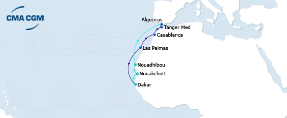 CMA CGM To Improve WAZZAN Service From Morocco To West Africa