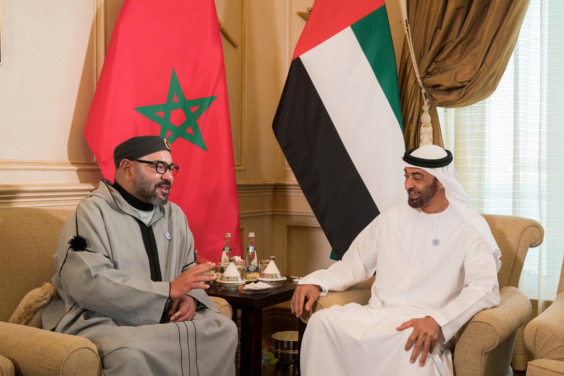 Mohammad Bin Zayed Receives Morocco’s King Mohammad VI.