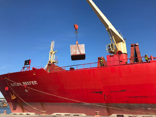 Port of Wilmington, Delaware Receives Record Shipment of Fresh Moroccan Citrus
