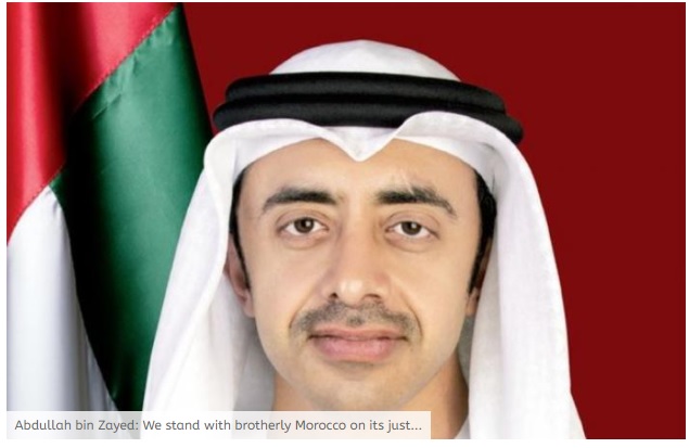 Abdullah bin Zayed: We stand with brotherly Morocco on its just…