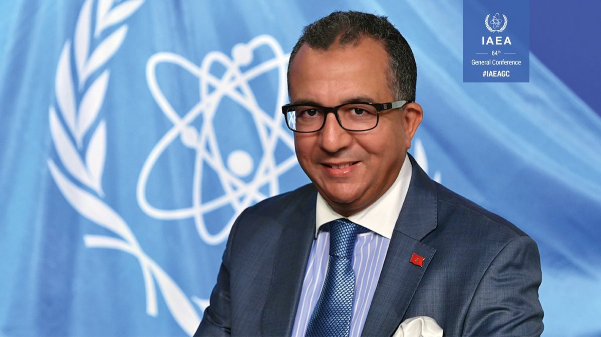 IAEA General Conference Elects Azzeddine Farhane of Morocco as Conference President